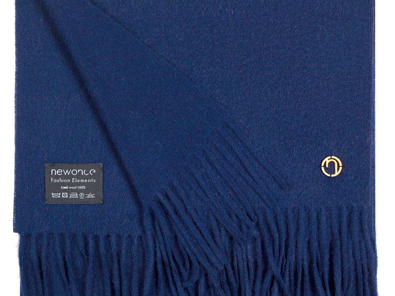 Шарф Noble, ярко-синий