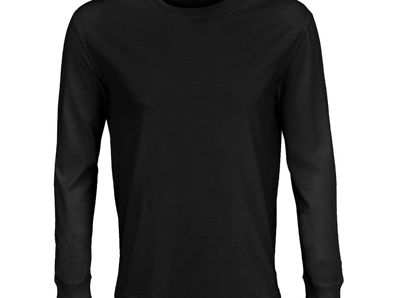 Футболка унисекс с длинным рукавом Pioneer LSL, черная