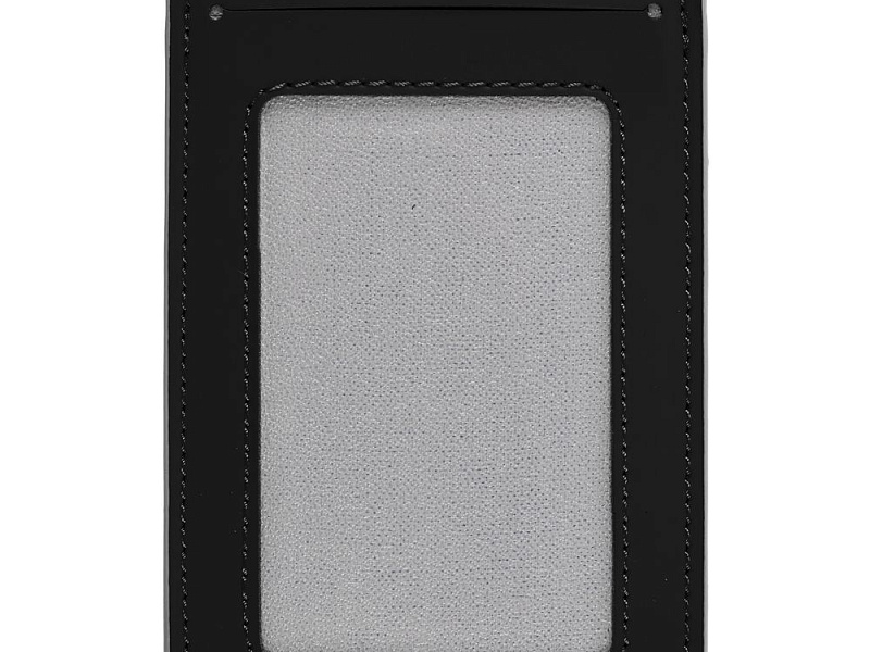 Чехол для пропуска Shall Simple, черный