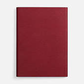 Ежедневник Petrus Flap, недатированный, красный