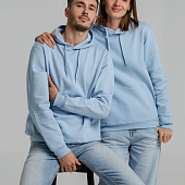 Толстовка с капюшоном Snake II голубая