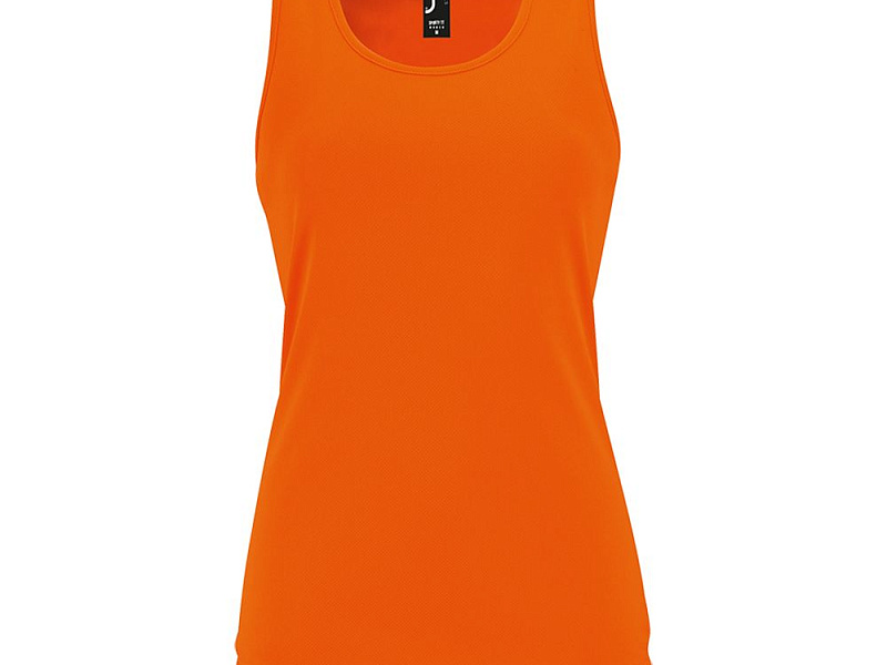 Майка женская Sporty TT Women, оранжевый неон