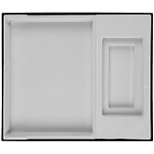 Коробка Overlap с ложементом под ежедневник и аккумулятор, ver.2, черная