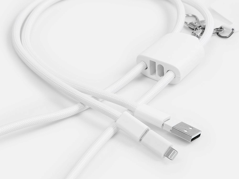 Кабель-ланьярд energyFlex Pro, белый