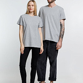 Футболка унисекс Ankara, серый меланж