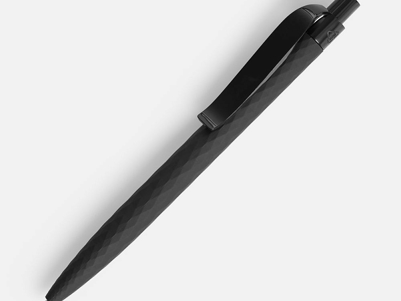 Ручка шариковая Prodir QS01 PRP-P Soft Touch, черная