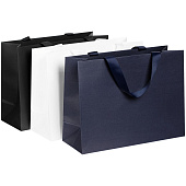 Пакет бумажный Manilla M, синий