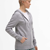 Толстовка унисекс Stone, серый меланж