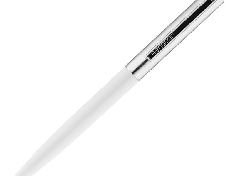 Ручка шариковая Senator Point Metal, белая