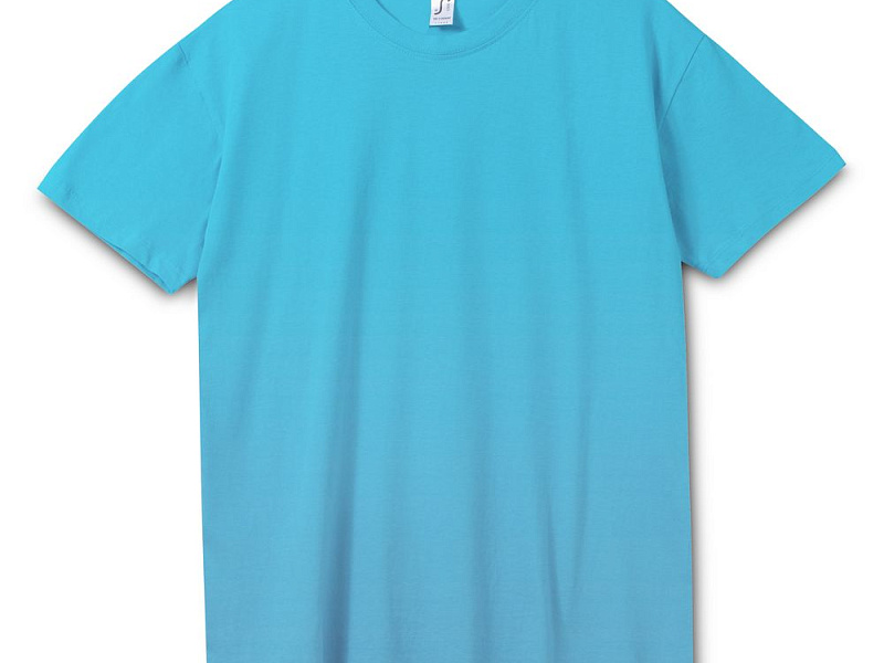 Футболка унисекс Regent 150, бирюзовая