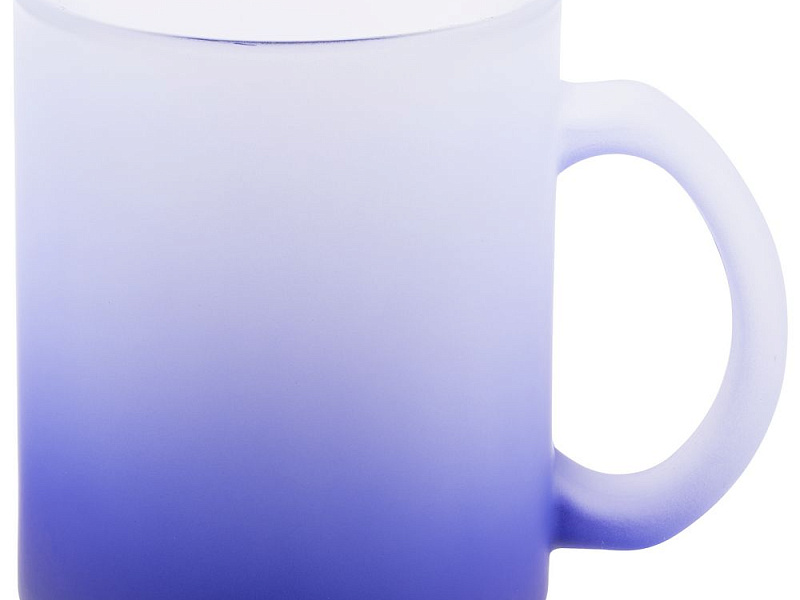 Кружка Grade Fade для сублимационной печати, матовая, синяя