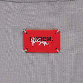 Лейбл из ПВХ Kreta, S, красный