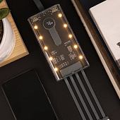 Аккумулятор Trellis Digital 10000 мАч, темно-серый