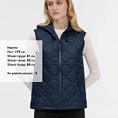 Жилет унисекс Tarnaby, темно-синий