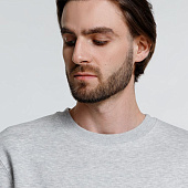 Свитшот унисекс Delta, серый меланж