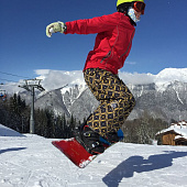 Куртка софтшелл мужская Skyrunning, красная