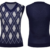 Жилет на заказ Classic Fint, акрил