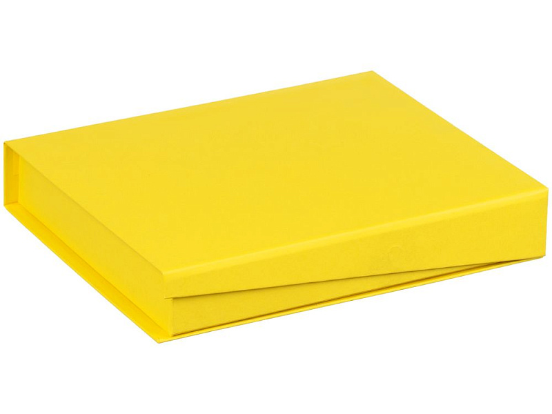 Коробка Duo под ежедневник и ручку, желтая