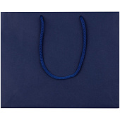 Пакет бумажный Porta S, горизонтальный, благородный синий