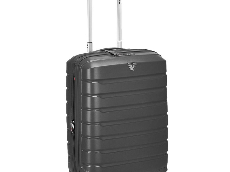 Чемодан Butterfly S, серый