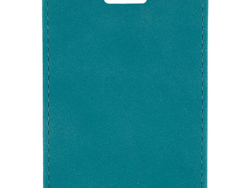 Чехол для пропуска Nubuk, бирюзовый