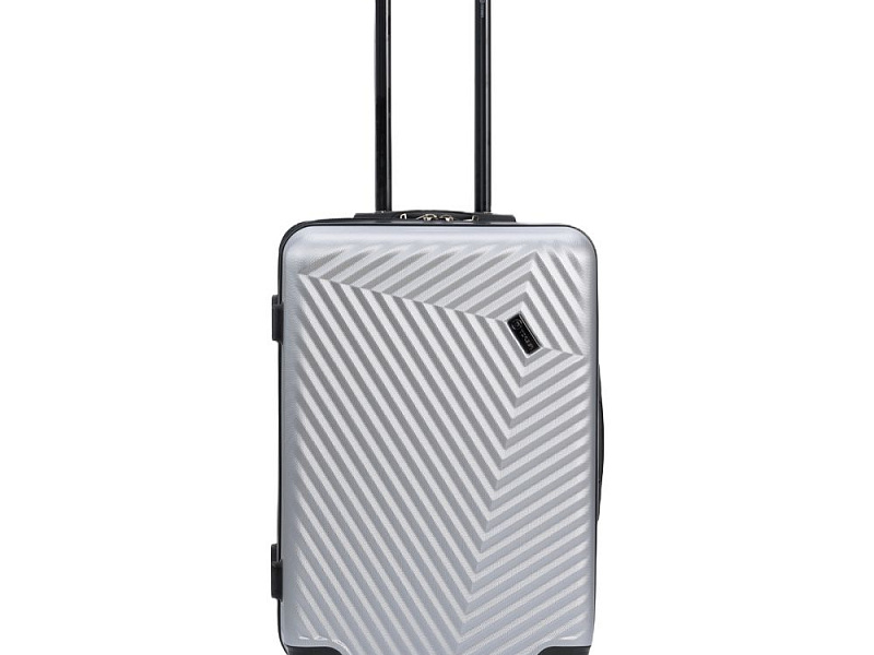 Чемодан Lama M, серебристый