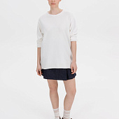 Лонгслив унисекс Siluetti Fuori, молочно-белый