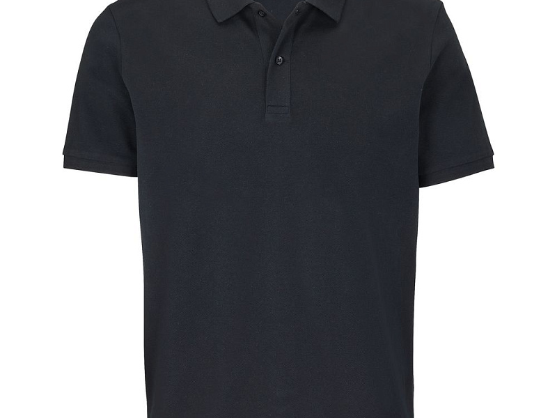 Рубашка поло унисекс Pegase, черная