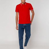 Рубашка поло Virma Stripes, красная