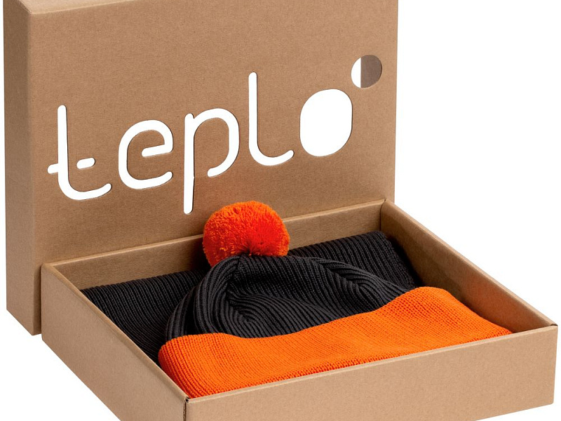 Набор Snappy, темно-серый с оранжевым