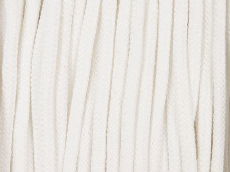 Круглый шнур Lasso S, белый, 30 см
