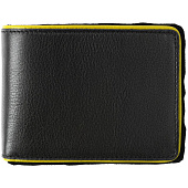 Кошелек Partinico, черный с желтым