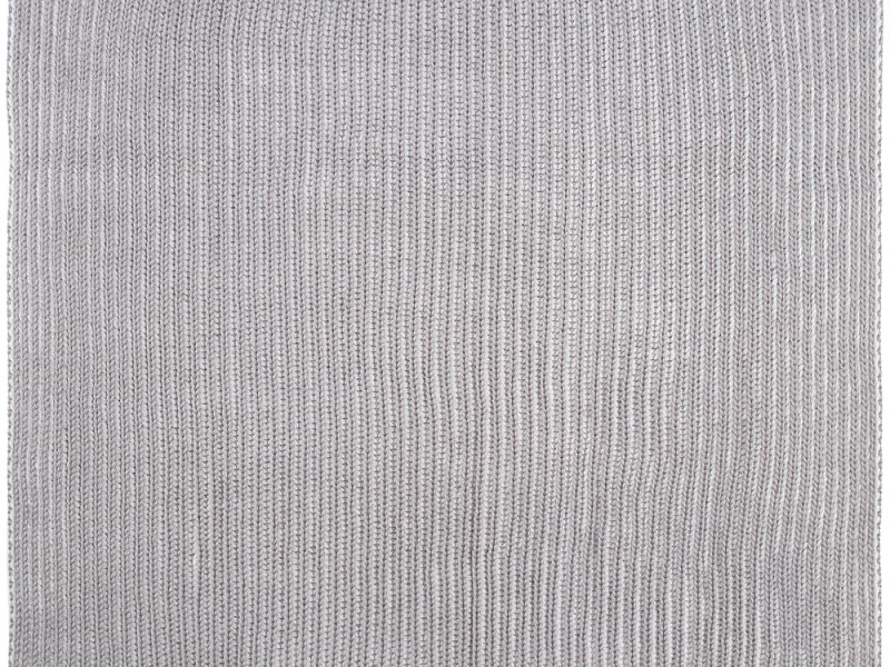 Шарф Nobilis, белый с серым