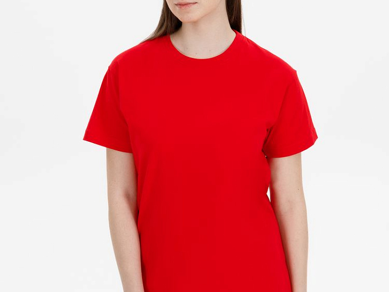 Футболка унисекс T-Bolka 180, красная