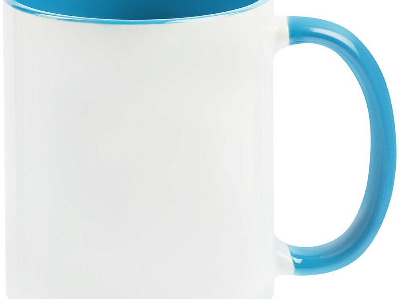 Кружка Promo Plus для сублимационной печати, светло-голубая