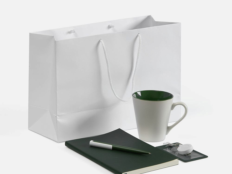 Набор Flat White, зеленый