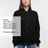 Бомбер Graduate, черный