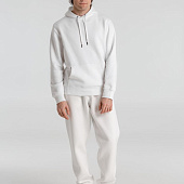 Толстовка с капюшоном унисекс King, белая