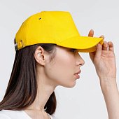 Бейсболка Standard, желтая