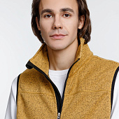 Жилет унисекс Gotland, горчичный