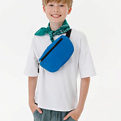 Детская поясная сумка Sonrisa, темно-синяя