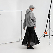 Анорак унисекс Oblako, светло-серый