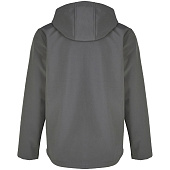 Куртка софтшелл с капюшоном мужская Race Men, темно-серая