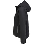 Куртка софтшелл с капюшоном женская Falcon Women, черная