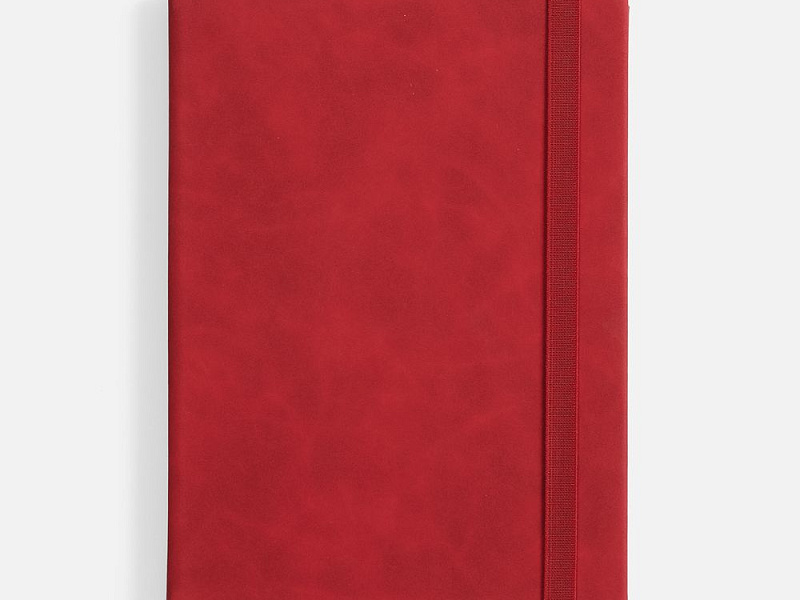 Ежедневник Urban Hard, недатированный, красный