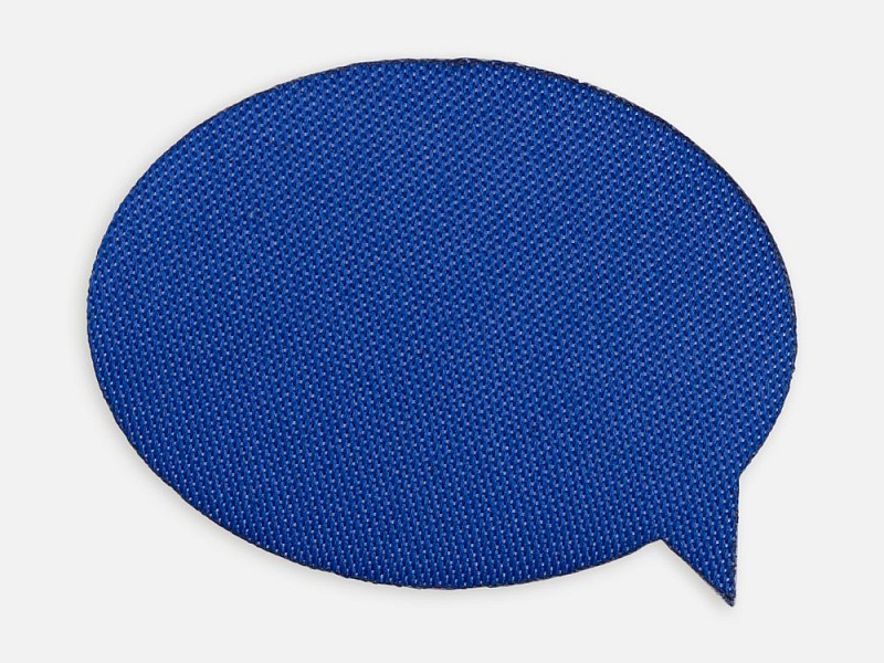 Наклейка тканевая Lunga Bubble, M, синяя