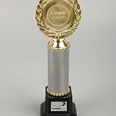 Стела EnterPrize, средняя, серебристая