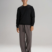 Свитшот унисекс Vozduh, черный