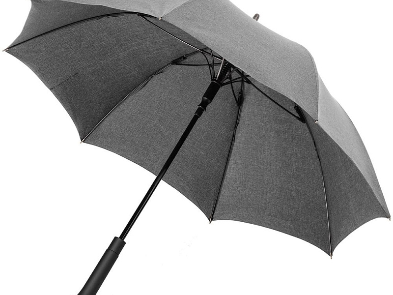 Зонт-трость rainVestment, светло-серый меланж
