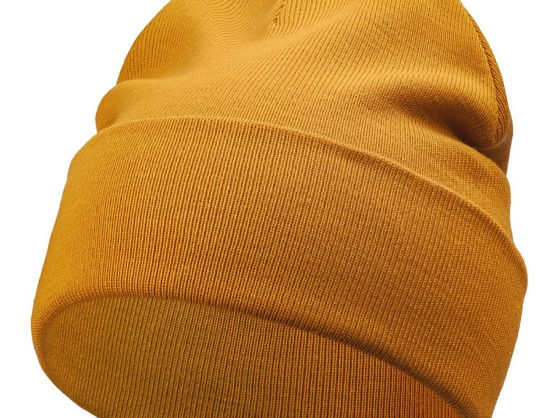 Шапка Real Talk, горчичная